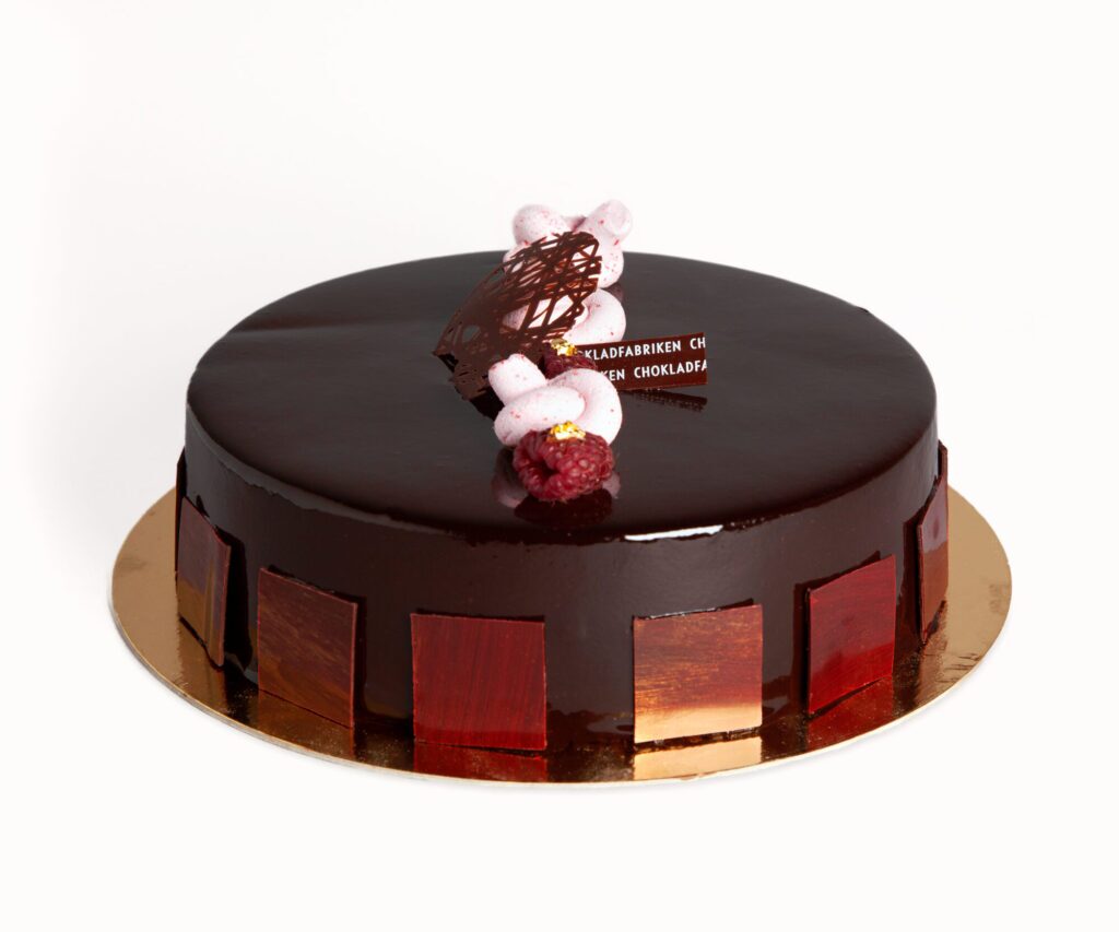 Choklad & hallon - 6/8 bitar