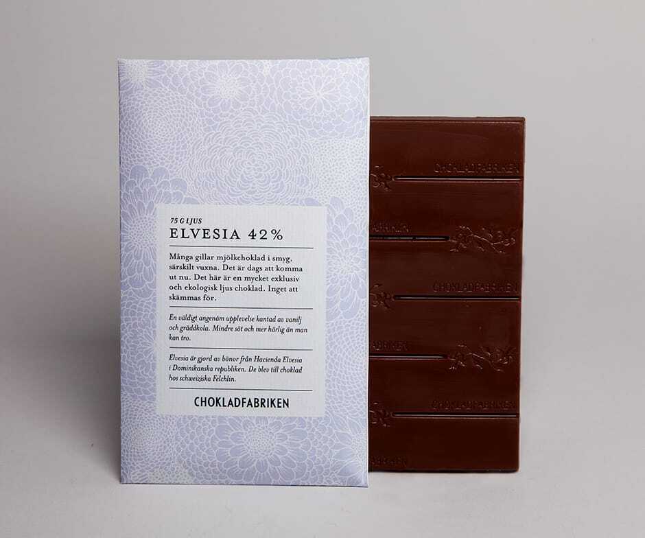 Ekologisk Chokladkaka Elvesia 42 % SE-EKO-04