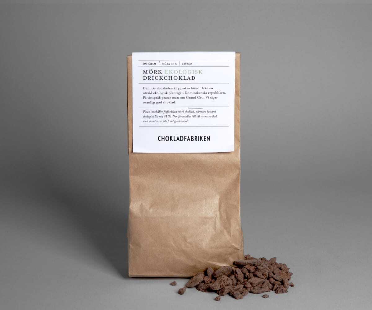 Drickchoklad mörk EKO
