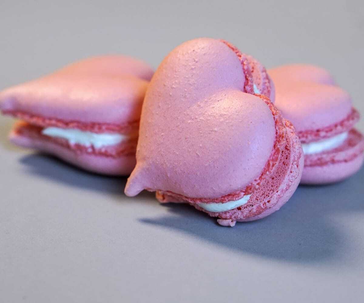 Hjärtmacaron