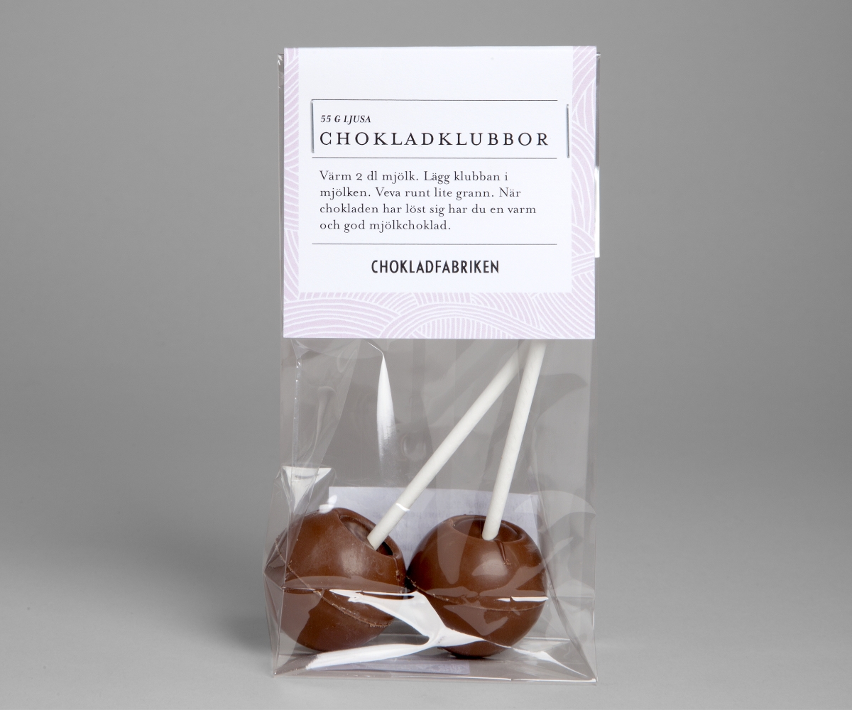 Chokladklubbor Ljus 36 %
