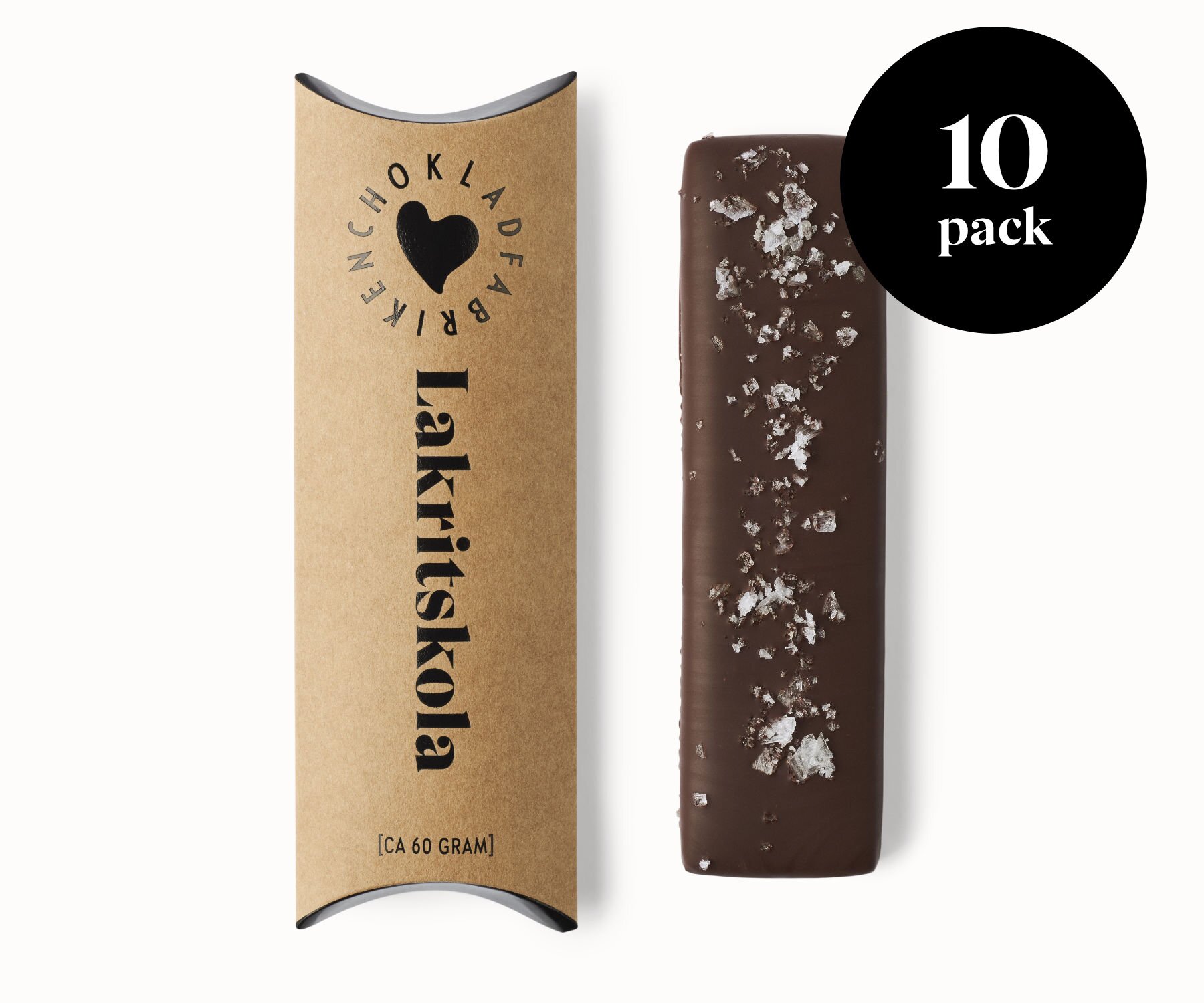 Lakritskolastång 10-pack