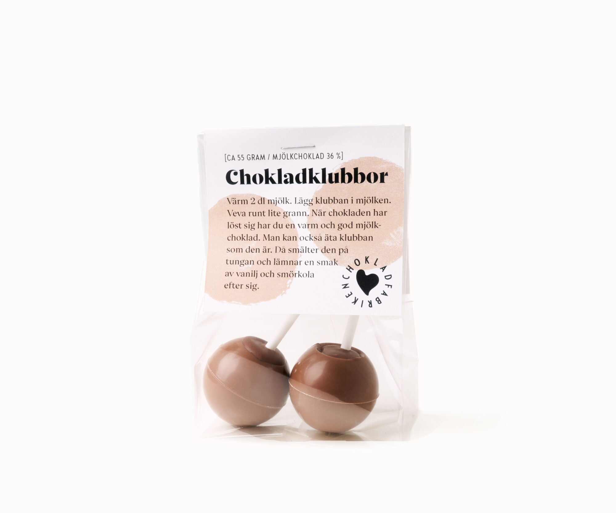 Chokladklubbor Ljus 36 %