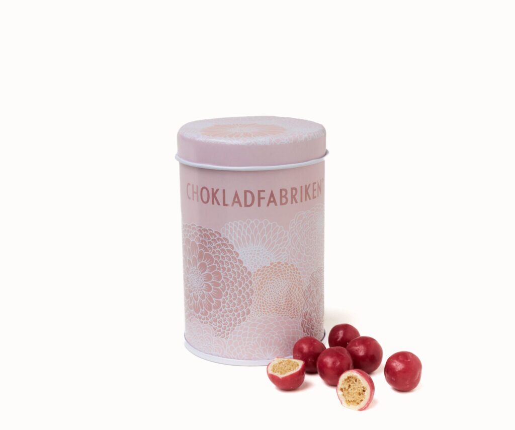 Vit choklad & hallonpuffar LIMITED EDITION
