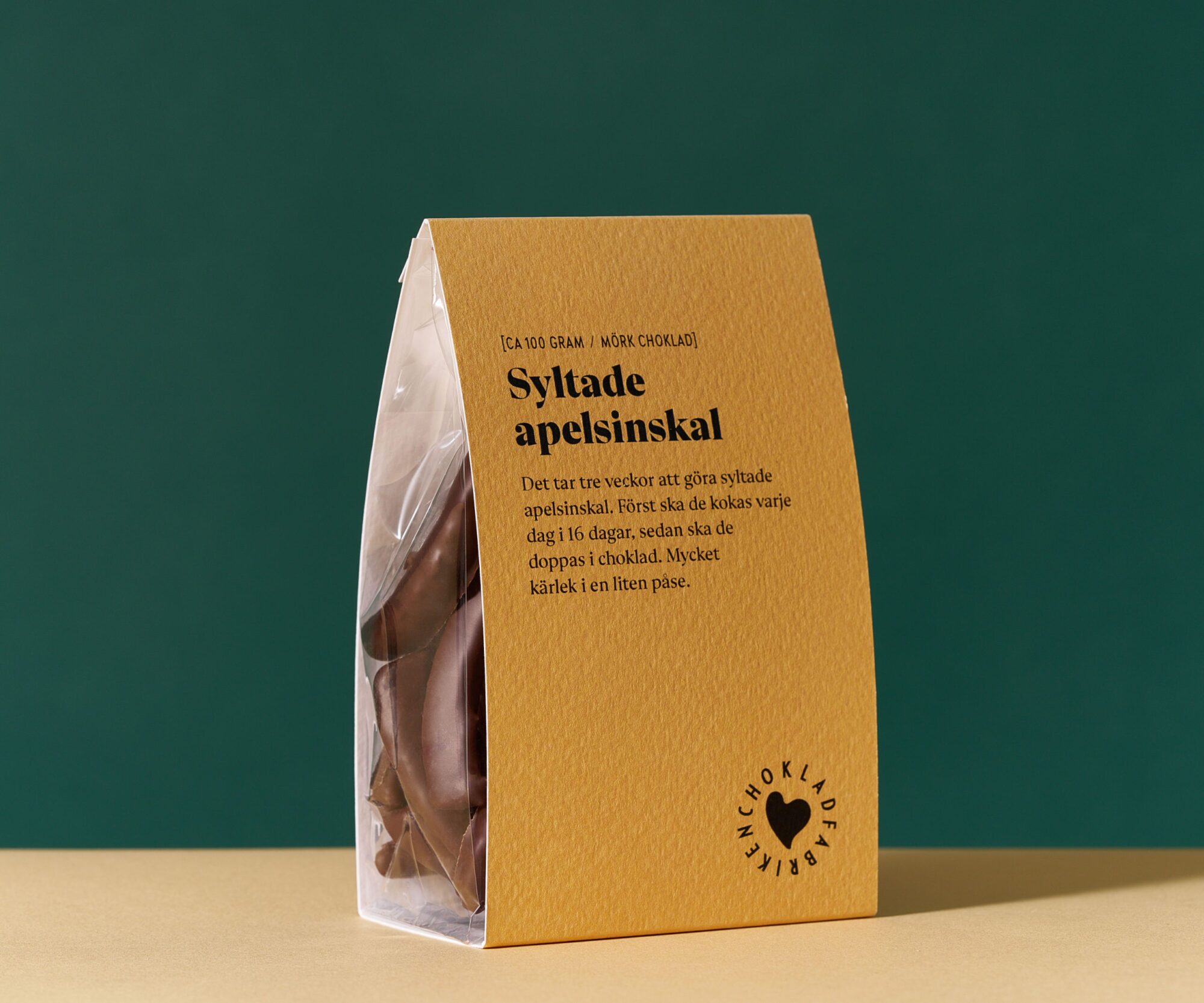 Syltade apelsinskal