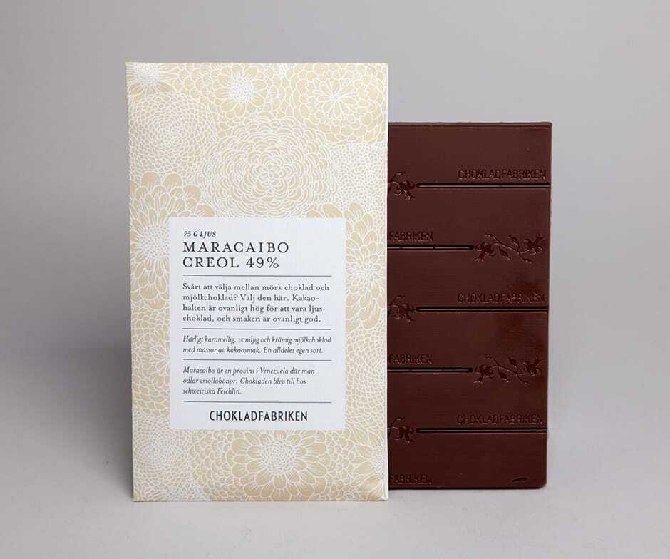 Chokladkaka Maracaibo Créole 49 %