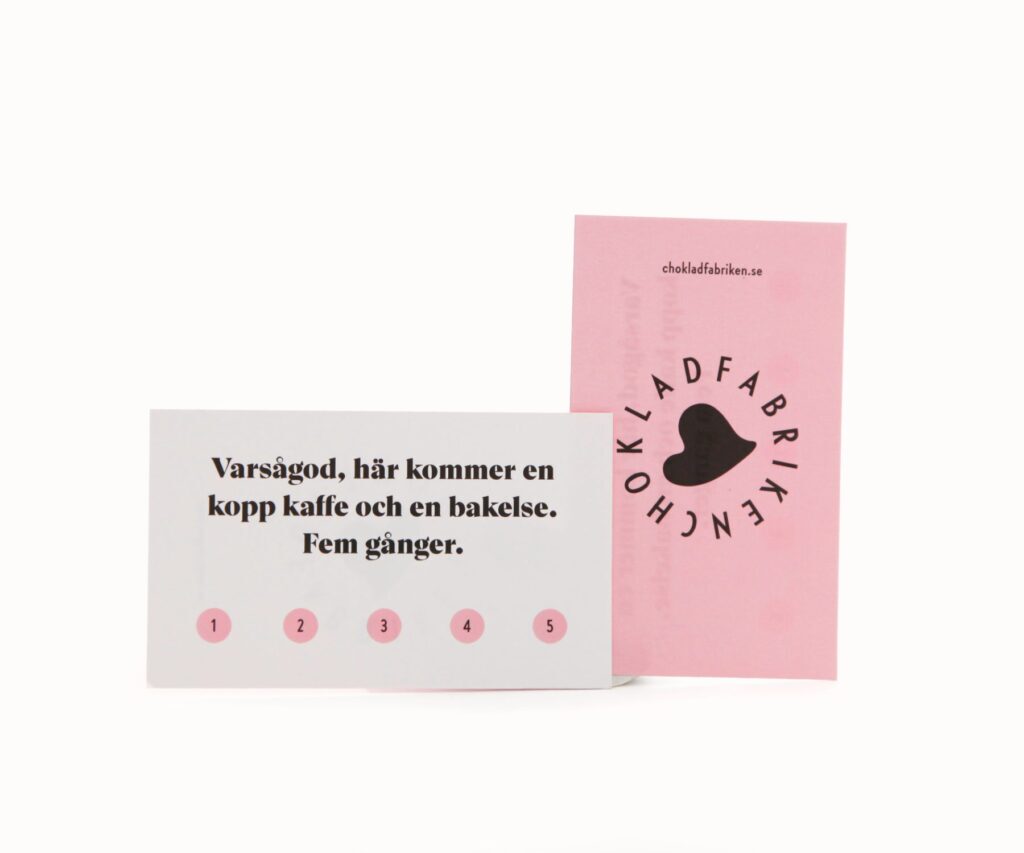 Kaffe och en bakelse 5 gånger