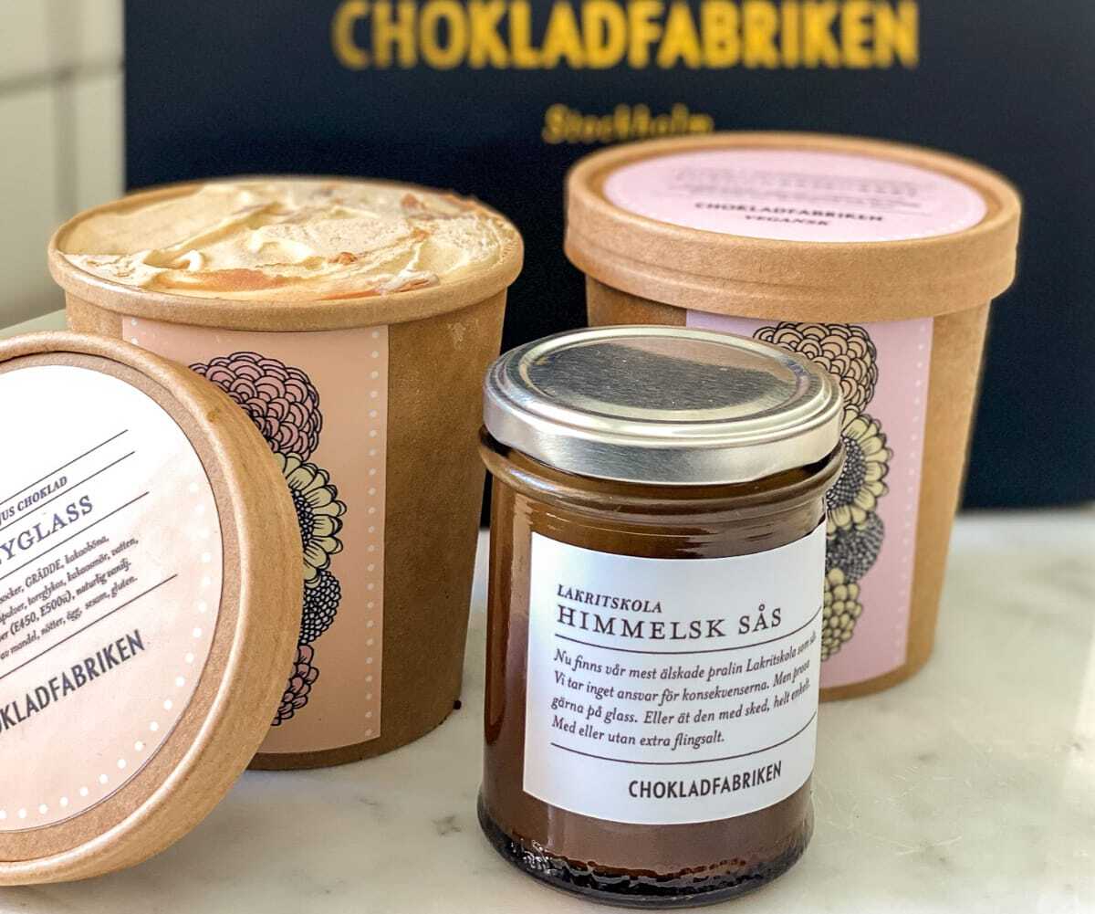 Helgkasse Glass med hemleverans