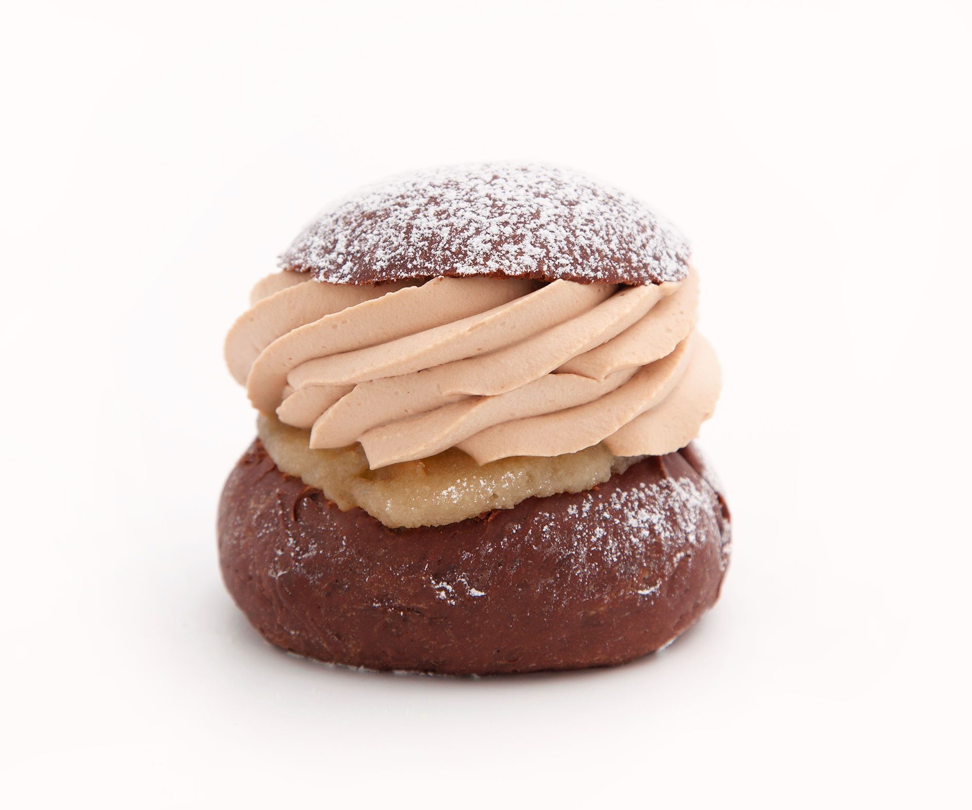 Amaretto & chokladsemla stor