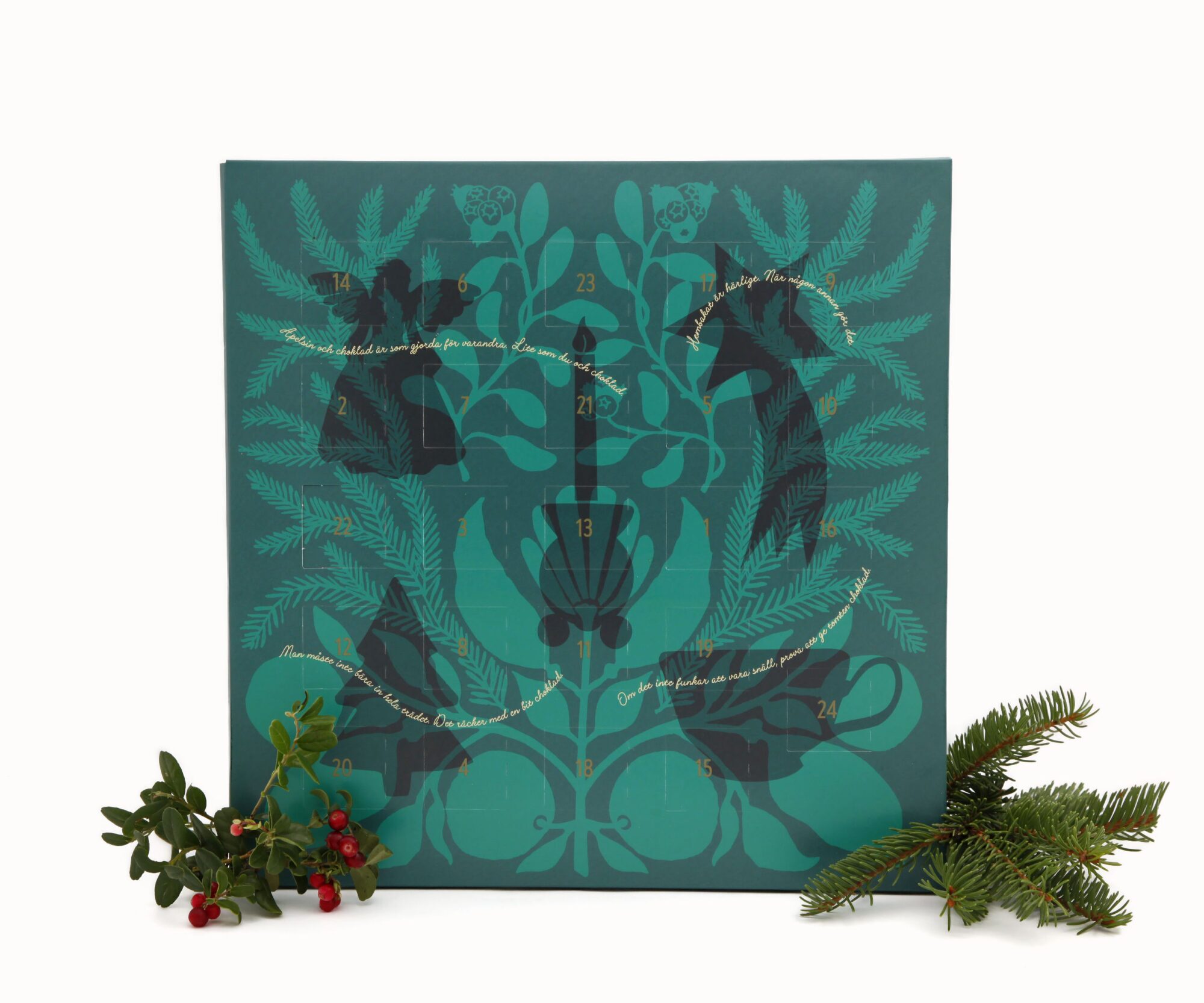 Chokladkalender Mörk Choklad