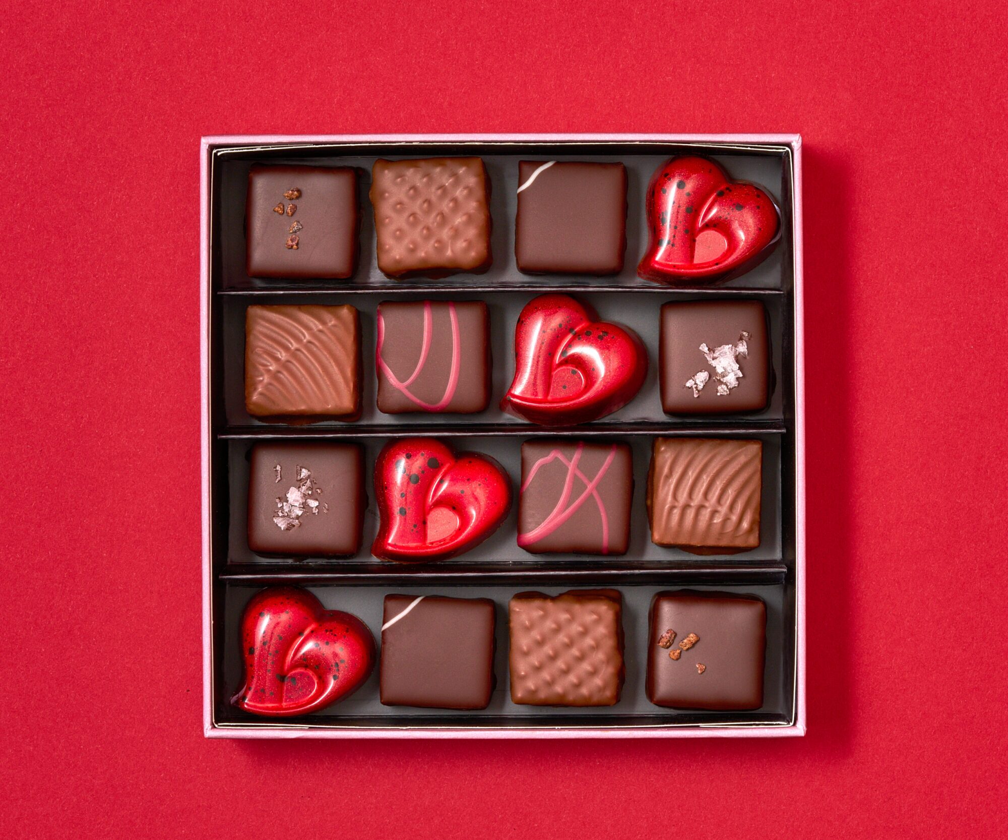 Chokladask Valentine 9 bitar